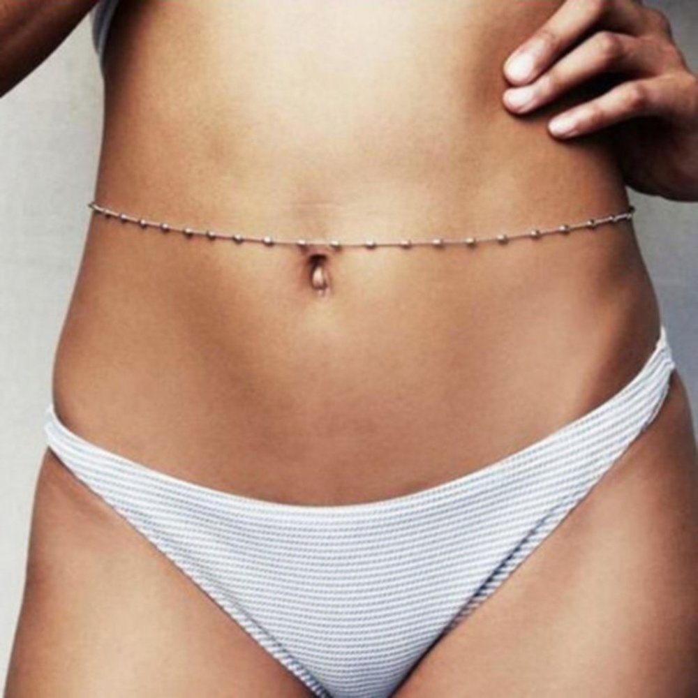 Body Chain ~ Waist ~ Ball ~ 2 Tones